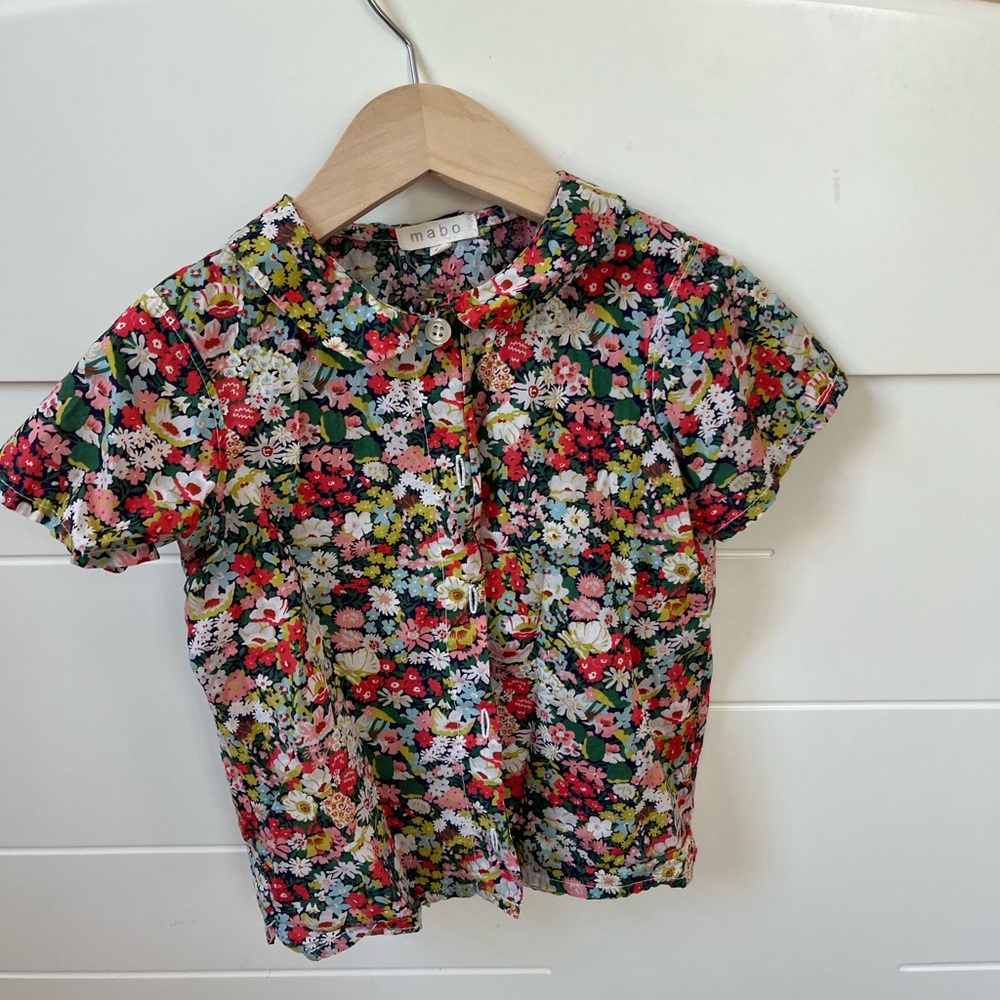 Mabo unisex Harper playsuit matching liberty print 6/7